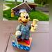 Disney Art | Disney Jim Shore Minnie Mouse Congrats Grad Graduation Figurine | Color: Blue | Size: 6.75 X 5.25