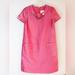 Kate Spade Dresses | Kate Spade Jackie Dress 60’s Pink Golden Chain 2 | Color: Pink | Size: 2