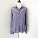 Free People Tops | Free People Lace Button Down Blouse | Color: Blue/Purple | Size: Xs