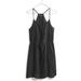 Madewell Dresses | Madewell Daybreak Black Silk Drawstring Waist Dress | 4 | Color: Black | Size: 4