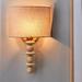 Anthropologie Accents | Anthropologie Hudson Wood Sconce In Walnut Nwt | Color: Brown/Cream | Size: Os