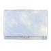 Michael Kors Bags | Michael Kors Light Blue Patterned Leather Clutch | Color: Blue/White | Size: Os