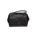 Kate Spade New York Leather Satchel: Pebbled Black Print Bags