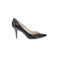 MICHAEL Michael Kors Heels: Slip On Stiletto Work Black Print Shoes - Women's Size 11 - Pointed Toe