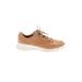 Under Armour Sneakers: Tan Color Block Shoes - Women's Size 8 - Round Toe