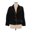 Lauren Jeans Co. Blazer Jacket: Black Jackets & Outerwear - Women's Size 16