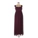 Show Me Your Mumu Cocktail Dress - Formal Square Sleeveless: Burgundy Solid Dresses - Women's Size 2X-Large