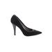 Kenneth Cole New York Heels: Pumps Stiletto Cocktail Party Black Solid Shoes - Women's Size 7 1/2 - Pointed Toe