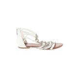 Daisy Fuentes Sandals: Ivory Shoes - Women's Size 7 - Open Toe