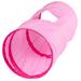 20" Pink/Blue Krinkle Cat Tunnel with Peek Hole and Storage Bag