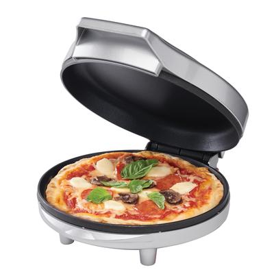 Betty Crocker 8" Travel Pizza Maker Plus, Indoor Electric Grill With Insulated Travel Bag