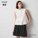 Women's Linen-Blend Sleeveless Blouse | Off White | Large | UNIQLO US