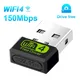 Mini USB WiFi Adapter 2.4G 150Mbps USB WiFi 4 Network Card USB Dongle WiFi Receiver Driver Free for