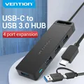 Vention USB HUB 4 Port USB 3.0 2.0 Splitter With Micro USB Power Port Multiple High Speed OTG