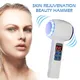 Face Care Device Hot Cold Hammer Cryotherapy Blue Photon Acne Treatment Skin Beauty Massager Lifting