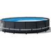 ASTER-FORM CORP 1.2 ft x 14 ft Steel Frame Set Pool Steel in Black/Gray | 14 H x 168 W x 168 D in | Wayfair L08RZCQ77J