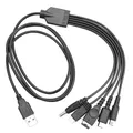 5 In 1 USB Charging Cable For Nintendo New 3DS Xl Nds Lite Ndsi Ll Wii U Charger Cable For nintendo