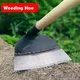 Garden hoe Garden Tool Hoe Manganese Steel Hoe for Gardening Weed Removal Machete Weed Remover Hand