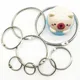 10pcs/Lot Metal Loose Leaf Book Binder Hinged Rings Keychain Album Ring Scrapbook Binders Craft