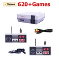 Retro Game Console Classic Mini Video Game System Built-in 620 AV Games 8-Bit FC Nes TV Console for