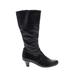 C La Canadienne Boots: Black Print Shoes - Women's Size 11 - Round Toe