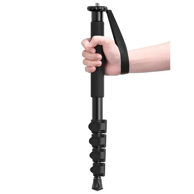 Ulanzi Lightweight Monopod Aluminium DSLR Camera Tripod for 1/4''3/8'' Hiking Travel Selfie Stick Max 155cm Extend 5KG Load