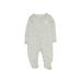 Baby Gap Long Sleeve Outfit: Gray Bottoms - Size 0-3 Month