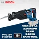 BOSCH GSA 185-Li Cordless Reciprocating Saw For Cutting Metal Wood Cordless Cutting Power Brushless