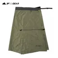 3F UL GEAR 15D Silicon Rain Gear Rainwear Long Rain Kilt Waterproof Skirt Pants Trousers For Outdoor