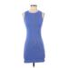 Wilfred Free Casual Dress - Mini: Blue Dresses - Women's Size X-Small