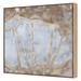 Grand Image Home Crystalline 1 by Maeve Harris - Floater Frame Print on Canvas in Blue/Brown | 50 H x 50 W x 2 D in | Wayfair 125074_C_50x50_M