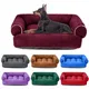 New Pet Dog Sofa Mat Fleece Cotton Soft Warm Dog Sleep Beds Blanket Cushion Kennel For Small Medium