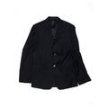 Chaps Blazer Jacket: Black Solid Jackets & Outerwear - Kids Boy's Size 16