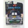 1:64 John Wick 1970 Chevrolet SS 396 Chevrolet John Wake Green Edition Collection of car models
