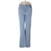 Tory Burch Jeans - High Rise: Blue Bottoms - Women's Size 28 - Stonewash