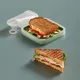 Sandwich Toast Bento Box Eco-Friendly Lunch Food Container Microwavable Dinnerware Reusable Silicone