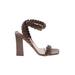 Michael Kors Collection Sandals: Brown Shoes - Women's Size 41
