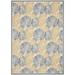 Gray/White 1 x 1 x 0.25 in Area Rug - Nourison WAV01 Area Rug, Polyester | 1 H x 1 W x 0.25 D in | Wayfair 099446853714