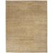 Brown/White 72 x 48 x 0.5 in Area Rug - Nourison Rectangle Mesa Handmade Woven Rayon/Viscose Area Rug | 72 H x 48 W x 0.5 D in | Wayfair