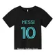 2024 New Messi Tshirt Kids football jersey children's clothing children's summer short-sleeved