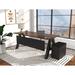 Latitude Run® Modern A-Frame Desk Executive Desk Metal in Black/Gray | 30 H x 66 W x 30 D in | Wayfair 8D864FFED8B34AF281EA126FB794DCCE