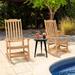 Red Barrel Studio® Bertsche Outdoor Rocker Chair in Brown | 46 H x 21 W x 34.6 D in | Wayfair 0EBAFFA8ACA94C49A3D188D7CB7AE8E4