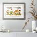 Trinx Gnome Sweet Gnome - Single Picture Frame Print Paper, Solid Wood in Green/Orange/Red | 28 H x 42 W x 1.5 D in | Wayfair