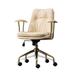 WONERD Genuine Leather Office Chair Upholstered in Gray | 37.01 H x 23.62 W x 20.87 D in | Wayfair Officechairs20240319TM637725436010WOBCreamyWhite