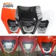 Für ktm motorrad led scheinwerfer platte exc sx mx 250 300 450 verkleidung motocross supermoto