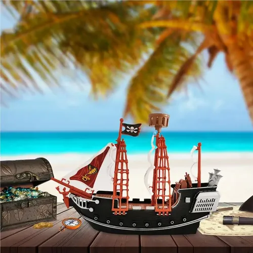 Kinder Piraten Spielzeug Piraten Schiff Spielzeug interessante einzigartige Boote Modell Spielsachen
