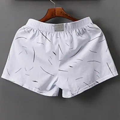 Home Lounge Hosen bequeme Herren Homewear Boxershorts mit elastischer Taille weicher atmungsaktiver Image