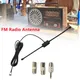FM Radio Dipole Antennen Anschluss Adapter Stereo empfänger Musik system Radios Home Stereo Audio