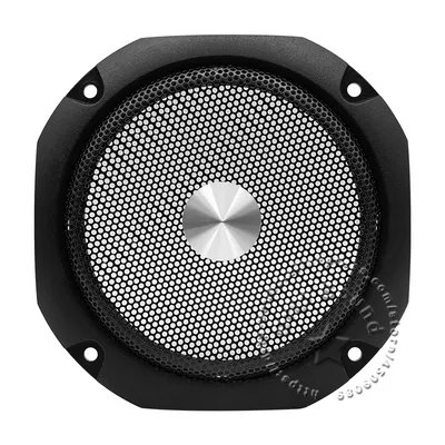 Für 4 "Zoll Car Audio Lautsprecher Umwandlung Net Abdeckung Dekorative Kreis Metall Mesh Grille OD131mm