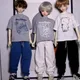 30/36/45cm Puppen kleidung für 1/6 1/5 1/4 bjd Puppe T-Shirt Casual Sport hose Set Mädchen Spielzeug